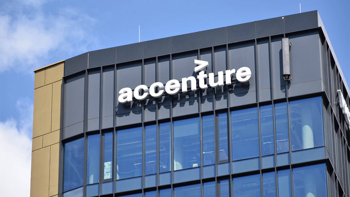 Fachada do prédio da Accenture
