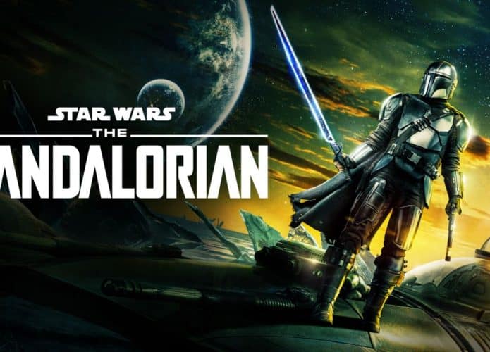 Banner da terceira temporada de The Mandalorian