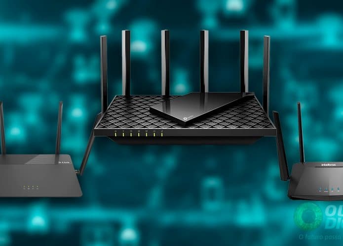 Modelos de roteadores da D-Link, TP-Link e Intelbras