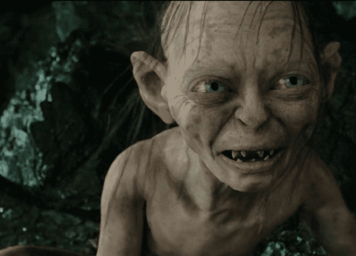 Gollum em O Senhor dos Anéis