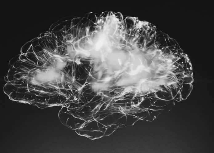 Ilustração das estruturas celulares cerebrais, de Cajal.