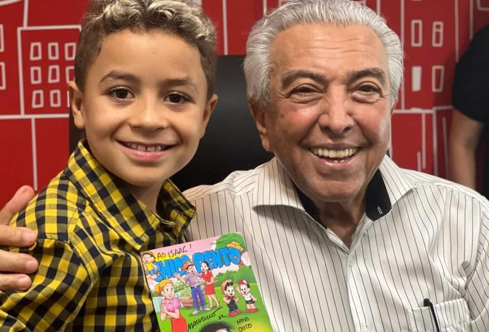 Isaac Amendoim e Mauricio de Souza