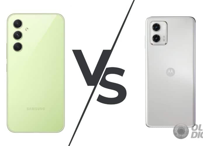 Comparativo: Galaxy A54 vs Moto G73 (Imagem: André Fogaça/Olhar Digital)