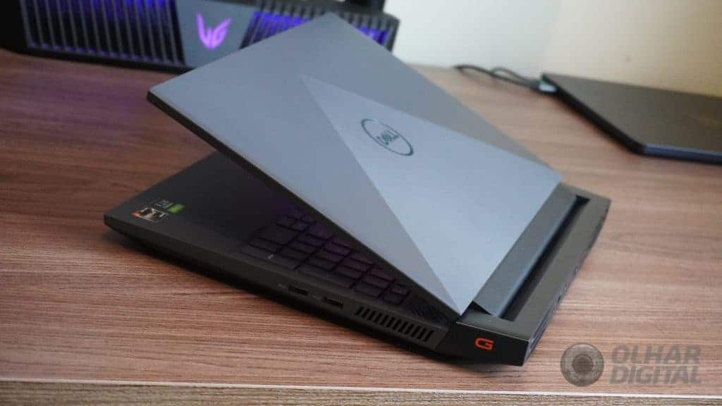 Dell G15 (2022) com chip AMD (Imagem: André Fogaça/Olhar Digital)