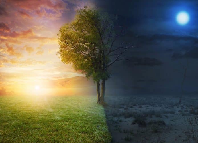 Equinócio de primavera e de outono são marcados por dia e noite com durações iguais