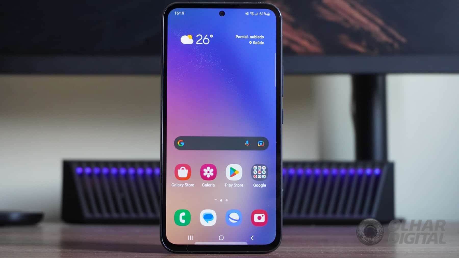 Galaxy A54 (Imagem: André Fogaça/Olhar Digital)