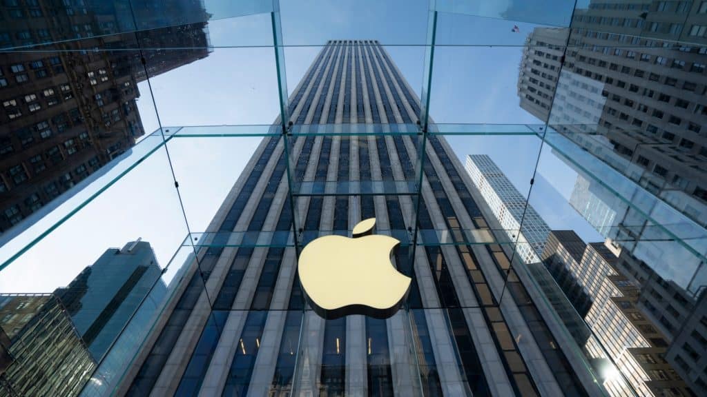 Fachada de loja da Apple