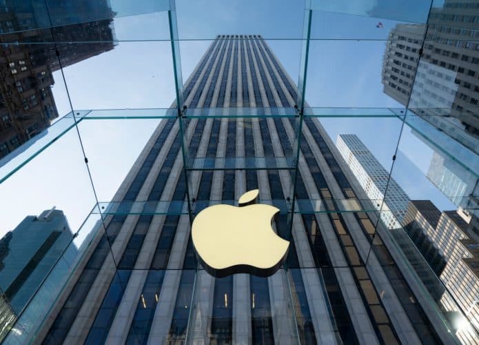 Fachada de loja da Apple
