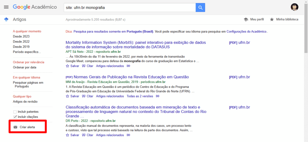 2 - dicas para o google acadêmico