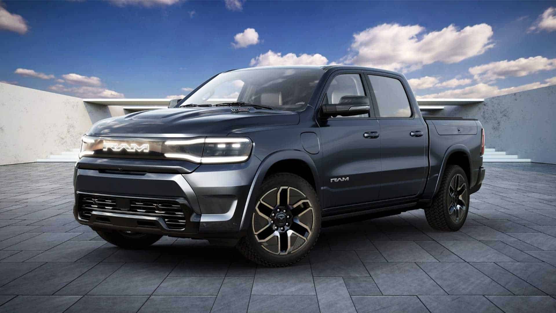 Picape elétrica RAM 1500 REV