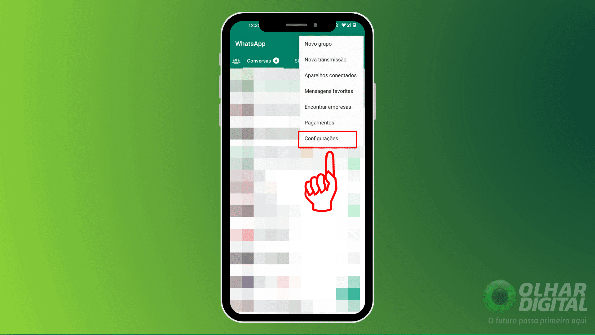 3 - como solicitar suporte no WhatsApp