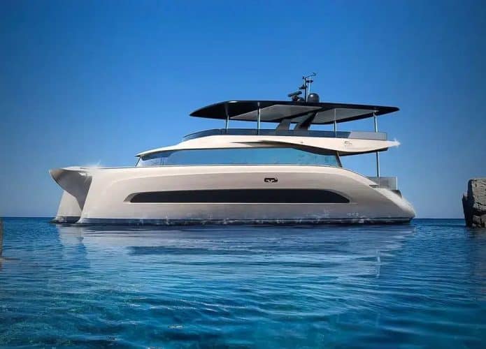 Iate autossuficiente AQUON One usa energia solar e água do mar para navegar