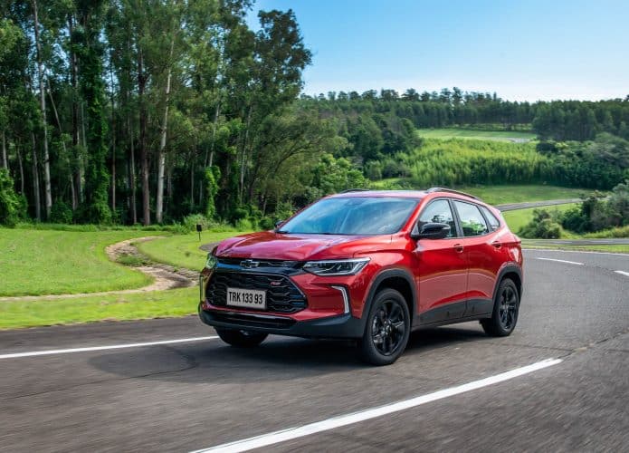 Chevrolet Tracker RS 2024 (Imagem: divulgação/GM)