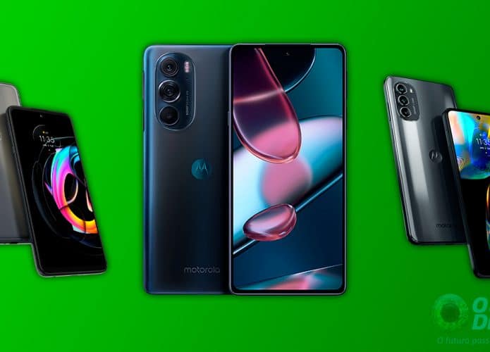 Celulares Edge 20 Lite, Edge 30 Pro e G82 da Motorola
