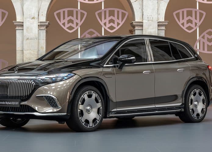 Novo SUV elétrico da Mercedes-Benz