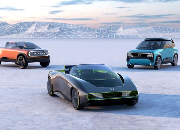 Conceitos de carros elétricos da Nissan