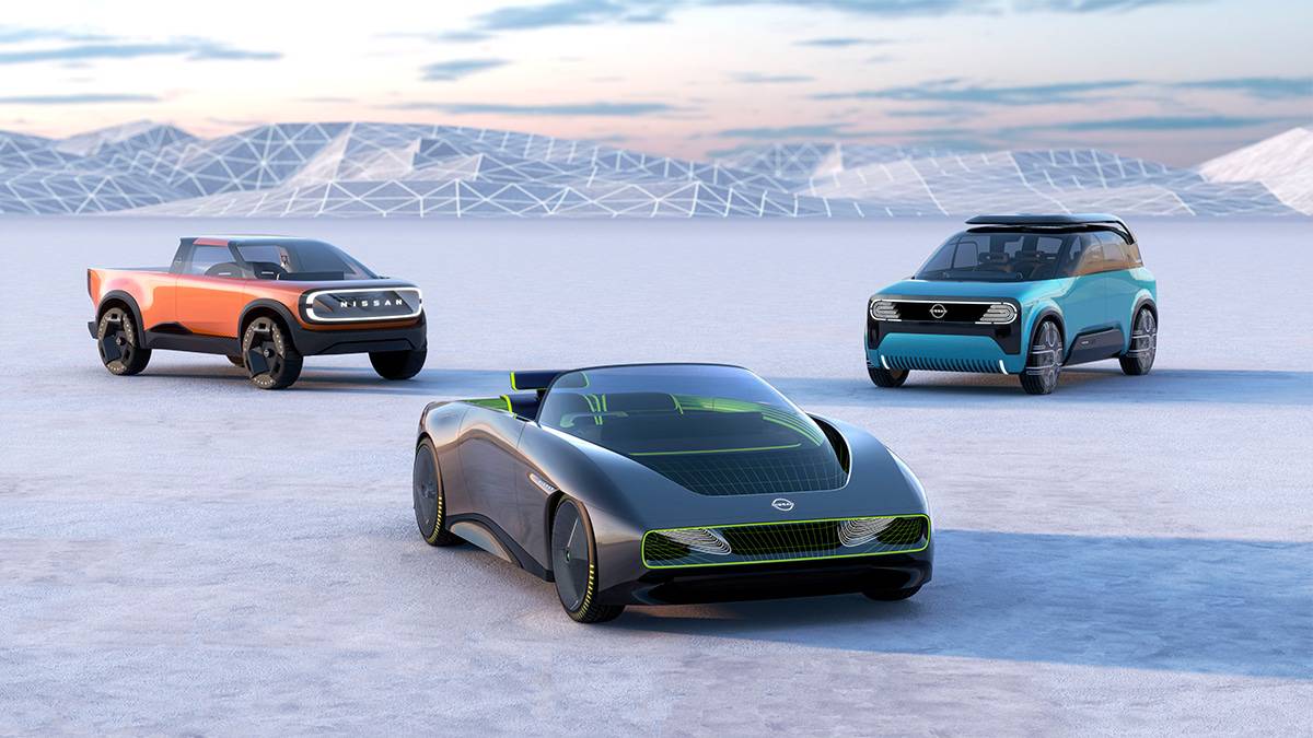 Conceitos de carros elétricos da Nissan