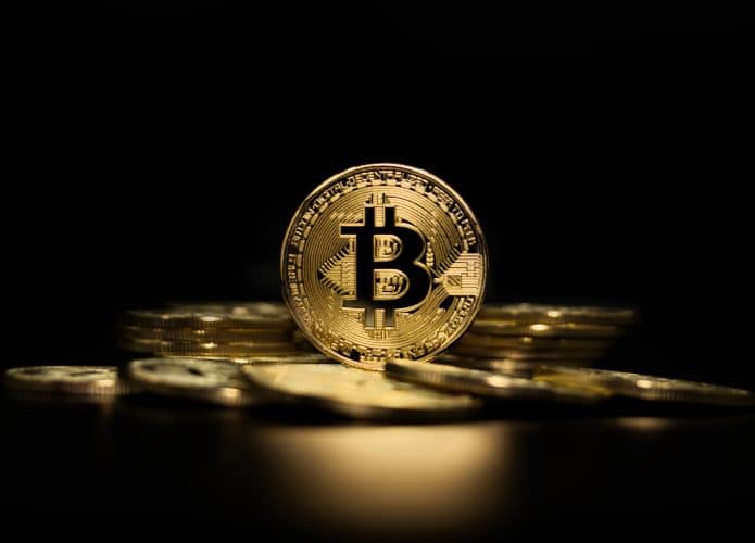 Moedas de bitcoin