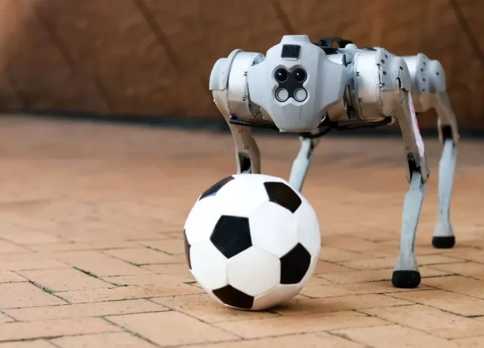 Cão-robô Drible Bot do MIT