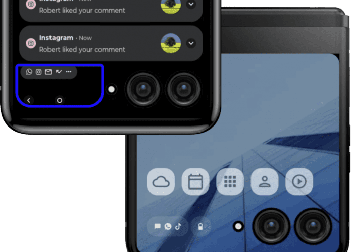Suposto Motorola Razr 2023 (Imagem: reprodução/Evan Blass)