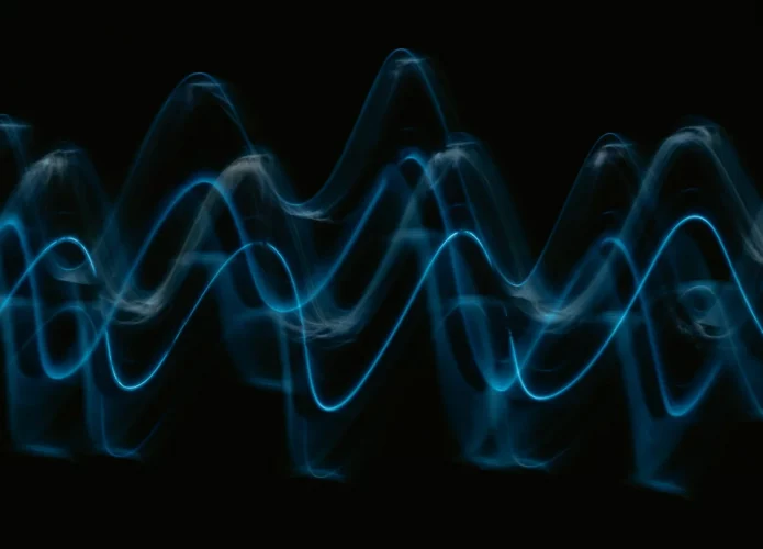 Ilustração de ondas sonoras