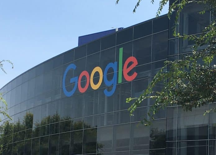 Fachada do prédio do Google