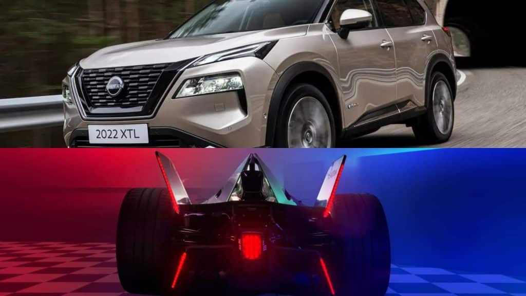 Nissan X-Trail e formula E da Nissan com McLaren
