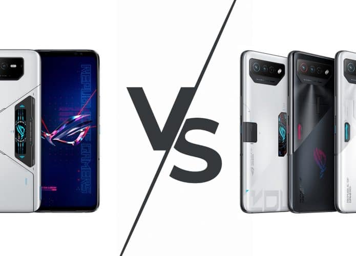 Comparativo ROG Phone 6 x 7