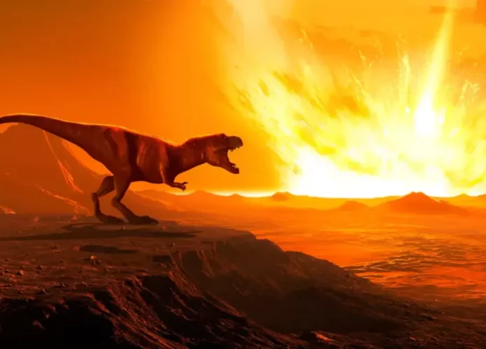 O estudo aponta que não houve um inverno duradouro após o impacto que matou os dinossauros (Credito: Mark Garlick/ Getty Images)