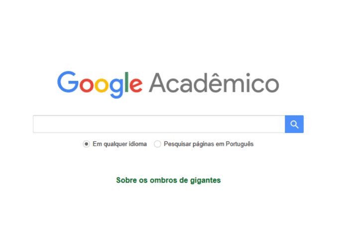 google acadêmico