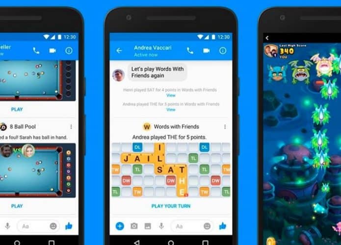 jogos do facebook messenger