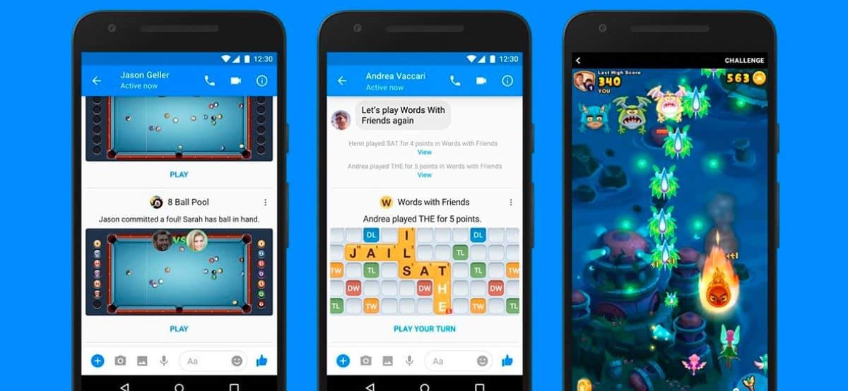 jogos do facebook messenger