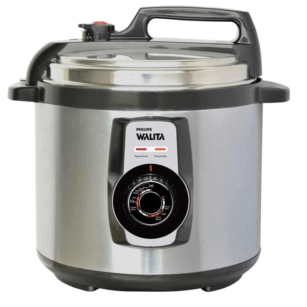 Panela de pressão elétrica da Philips Walita. Imagem: Divulgação/Philips Walita