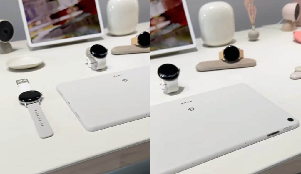 Pixel Tablet antes de seu lançamento (Imagem: reprodução/9to5Google)