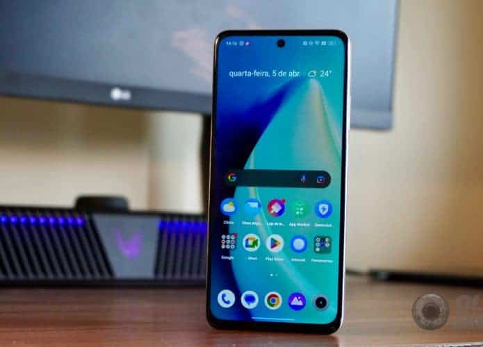 Realme C55 (Imagem: André Fogaça/Olhar Digital)