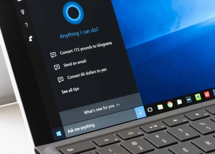 Windows 10 rodando no Microsoft Surface Pro 4