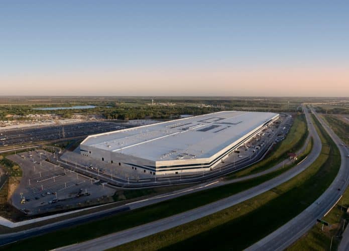 Fábrica da Tesla no Texas