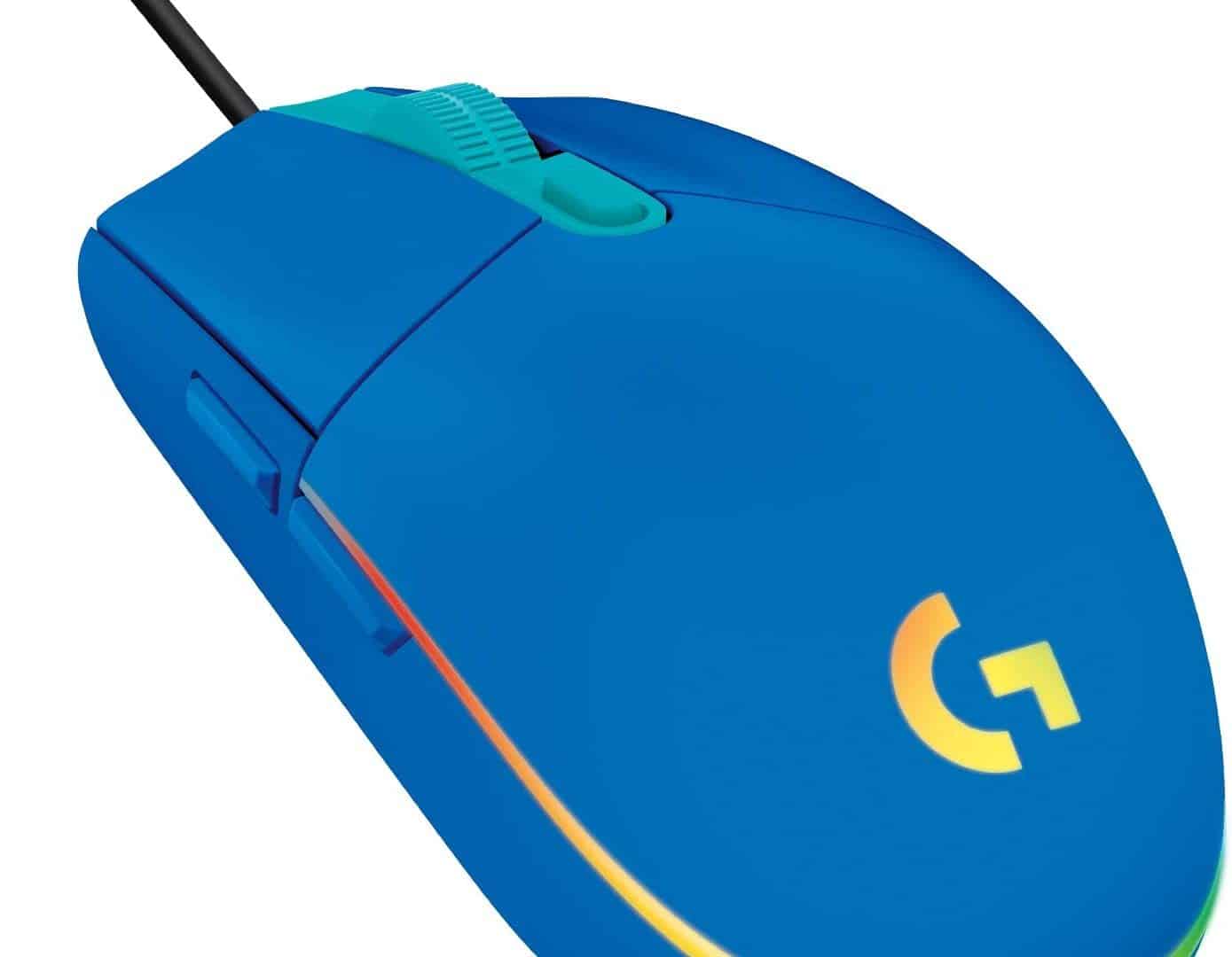 Mouse Gamer Logitech G203 (Imagem: divulgação/Logitech)