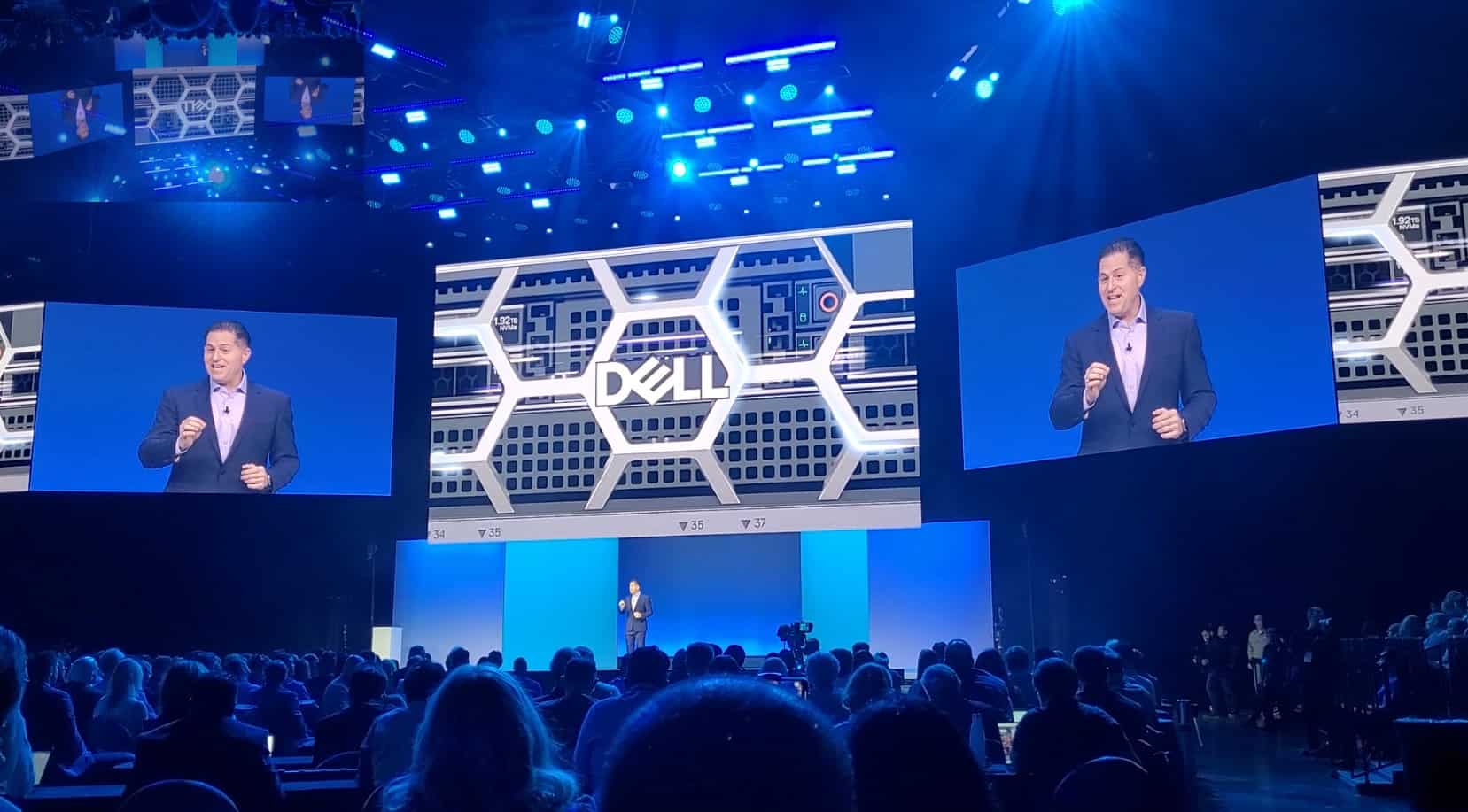 Michael Dell, CEO da Dell, no evento Dell Technologies World 2023