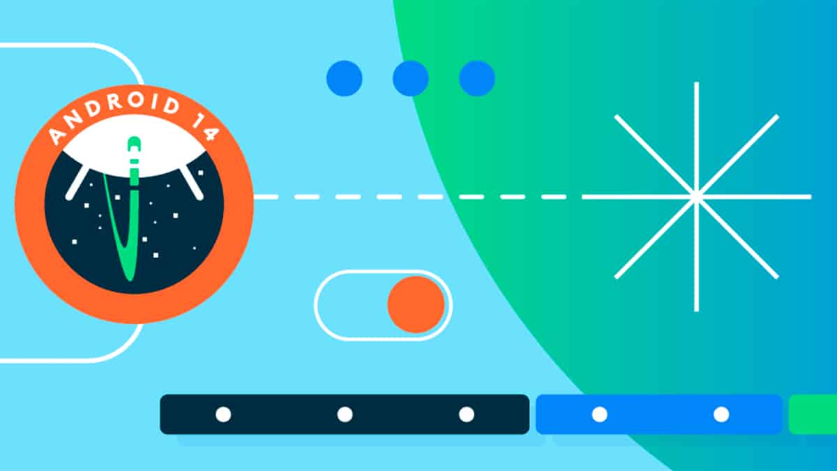 Ilustração com recursos do Android 14 Beta 2