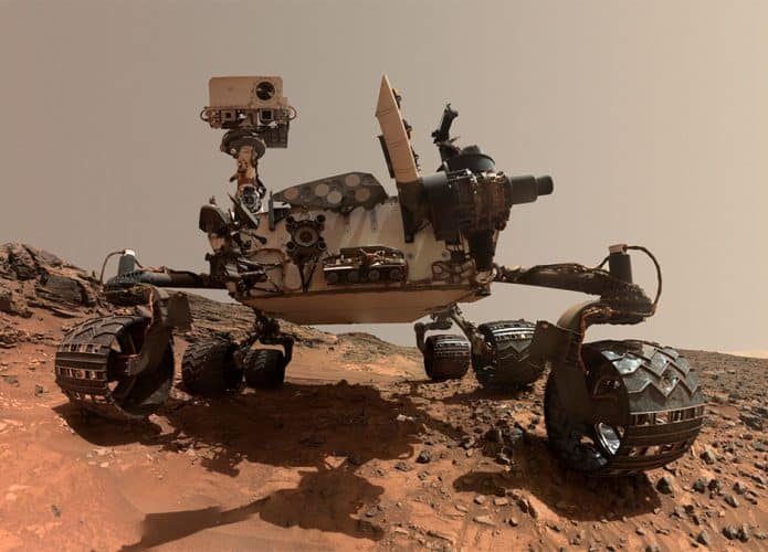 Curiosity, rover da NASA, em Marte