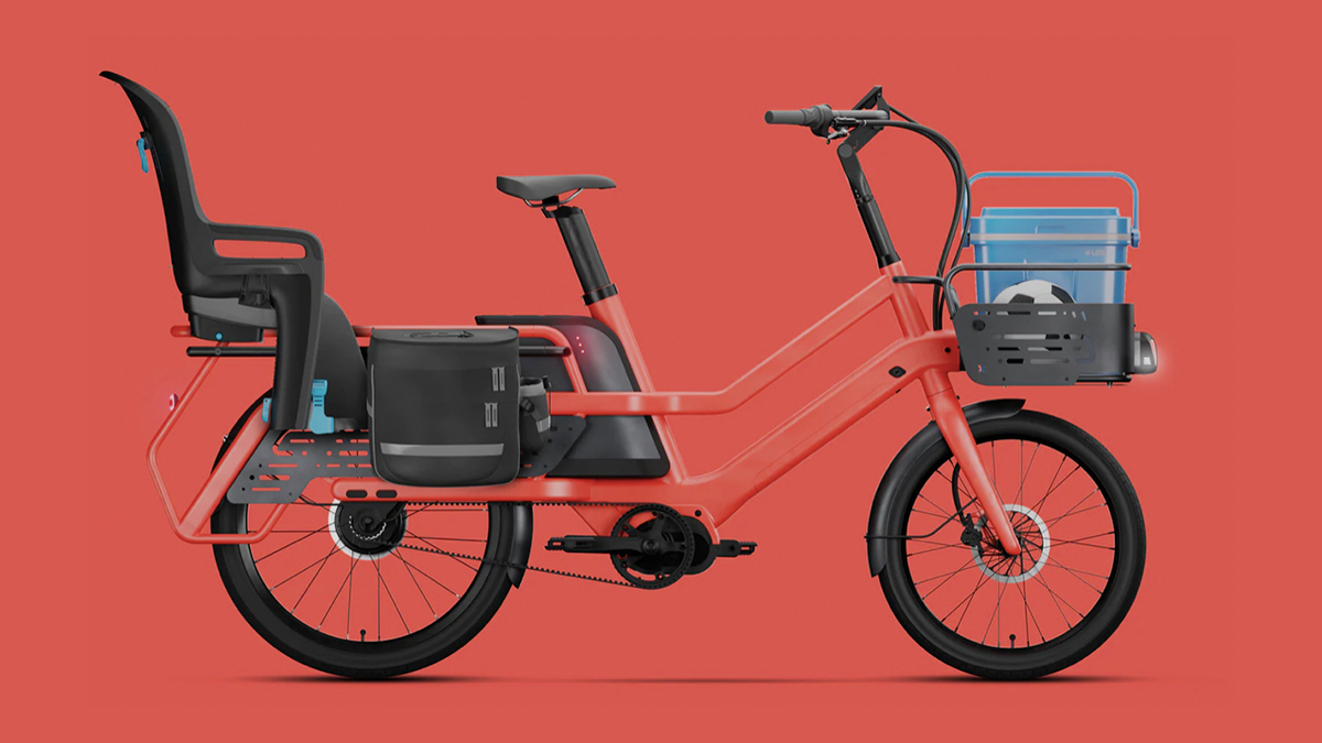 Visão lateral de uma das bicicletas elétricas lançadas pela Vvolt