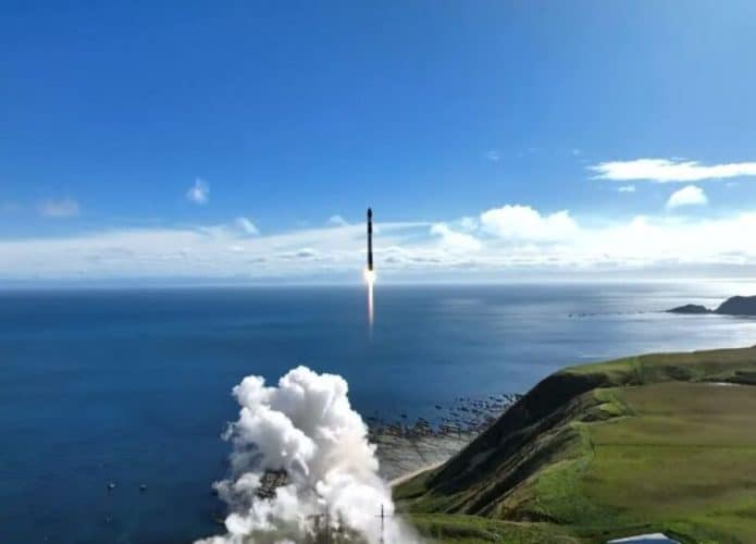 Foguete Electron da Rocket Labs lançado satélites TROPICS da NASA (Credito: Rocket Lab)