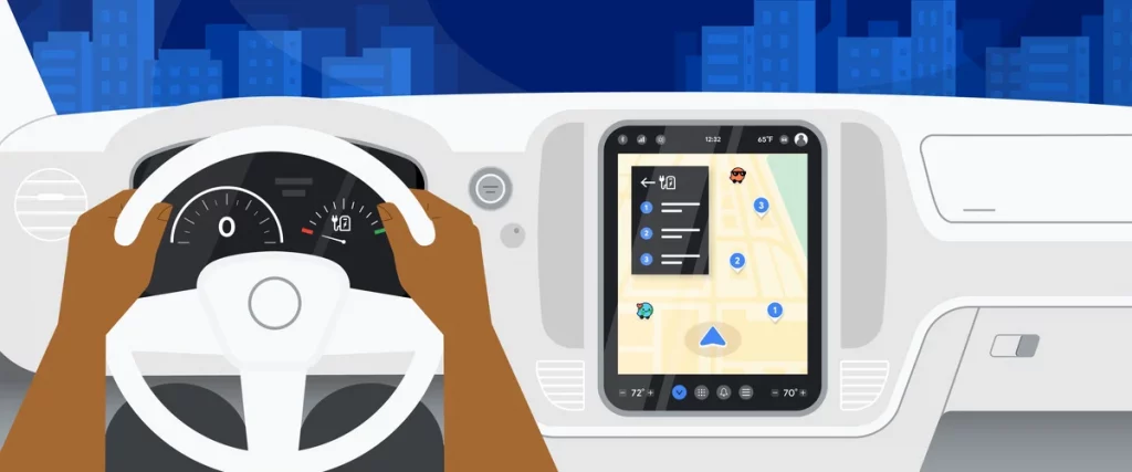 Google Built-in agora roda Waze (Imagem: divulgação/Google)
