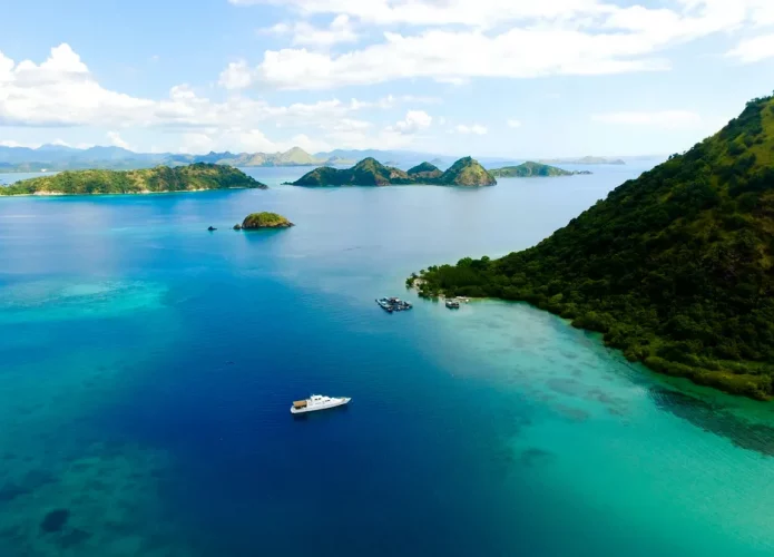 Ilha das Flores na Indonésia