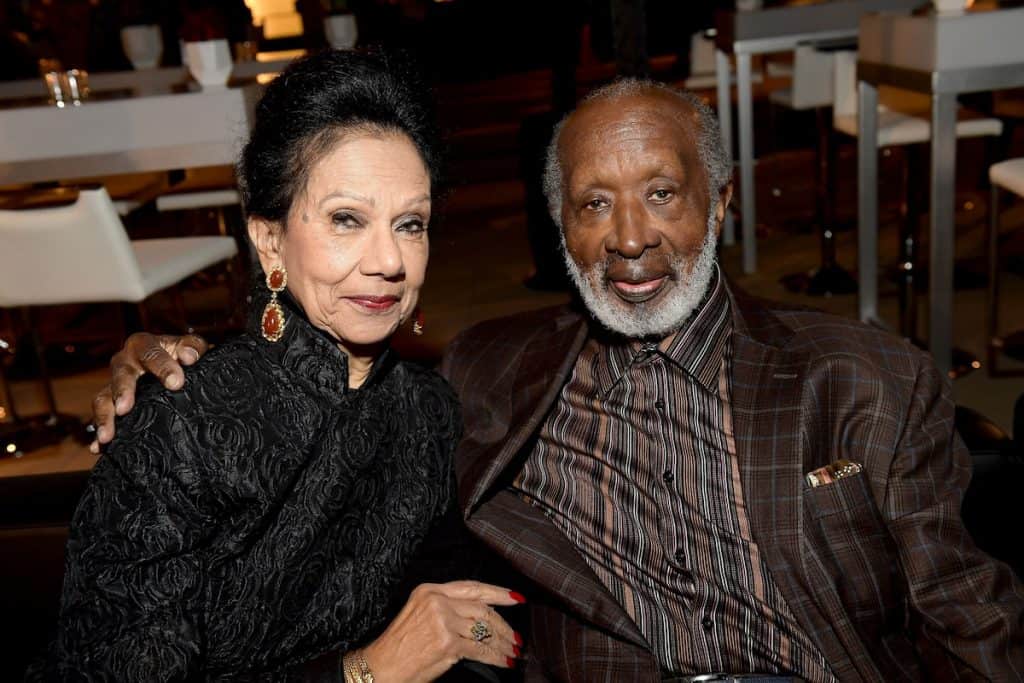 Jacqueline e Clarence Avant. Foto: Matt Winkelmeyer/GettyImages