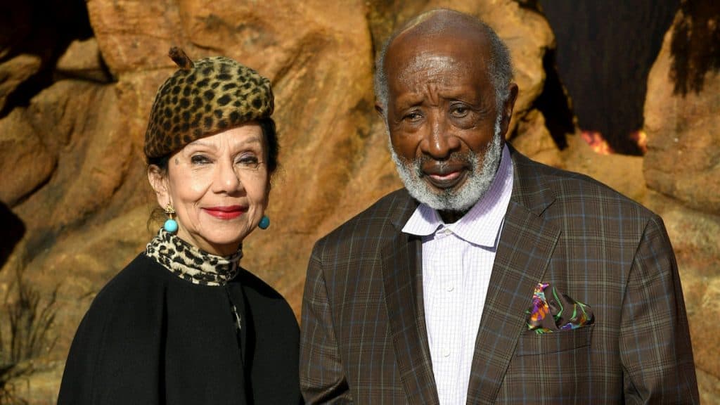 Jacqueline e Clarence Avant. Foto: Kevin Winter/GettyImages