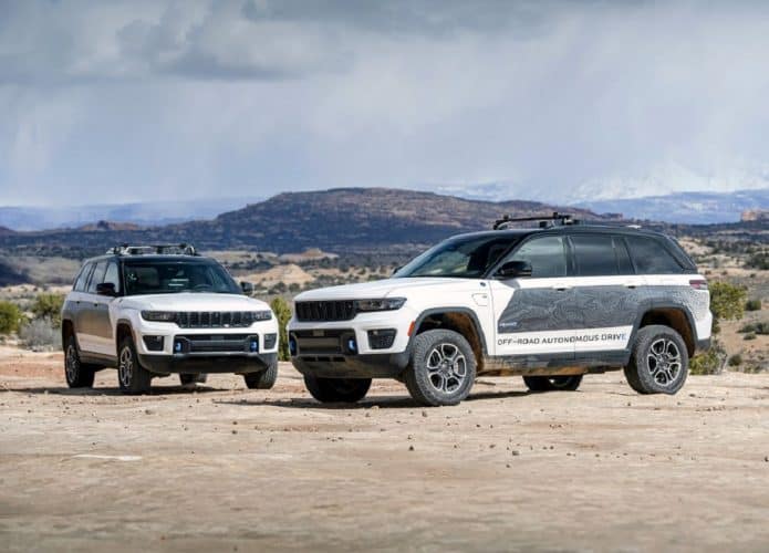 Jeep direção autônoma com IA avançada exclusiva da marca