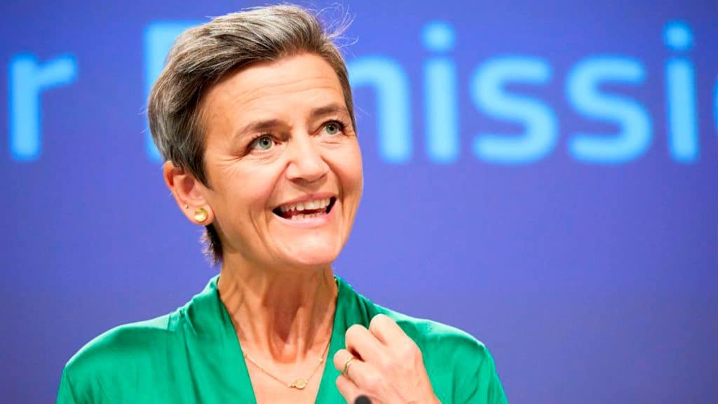 Margrethe Vestager em evento