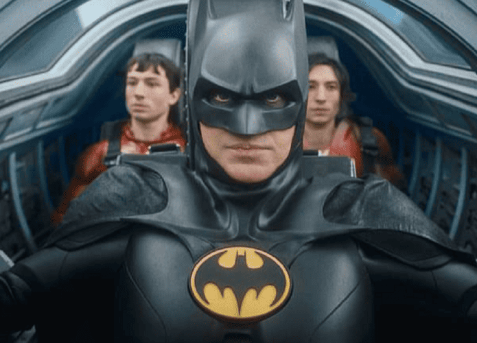 Batman de Keaton em The Flash